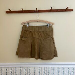 Free People Mini Khakis Skirt